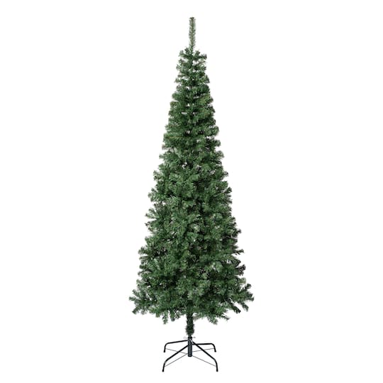 7.5ft. Unlit Slim Linden Spruce Artificial Christmas
